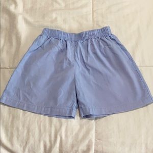 Blue cotton shorts for boy